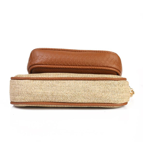 ANYA double pouch - CAMEL