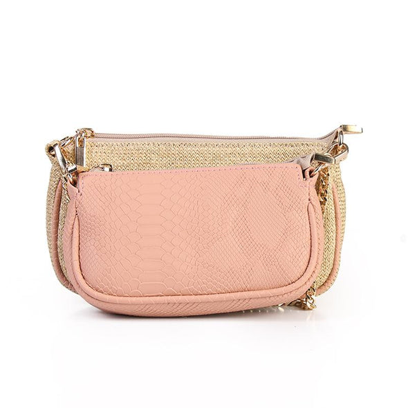 ANYA double pouch - PINK