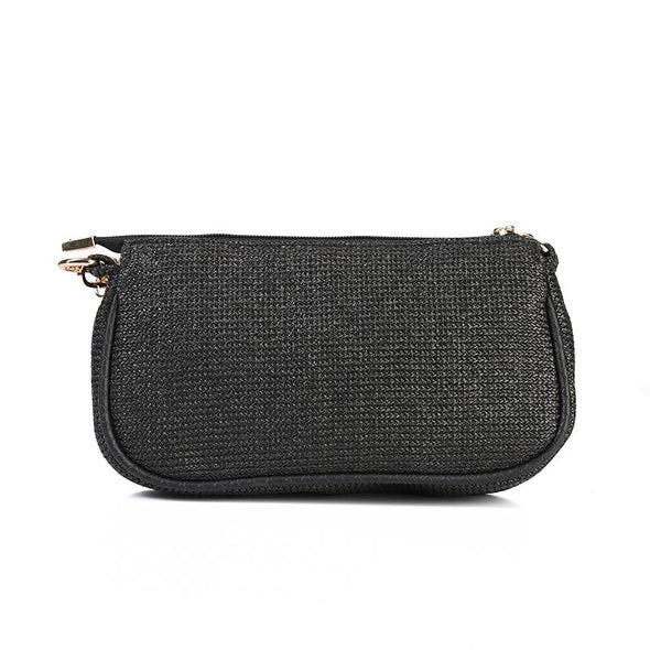 ANYA double pouch - BLACK