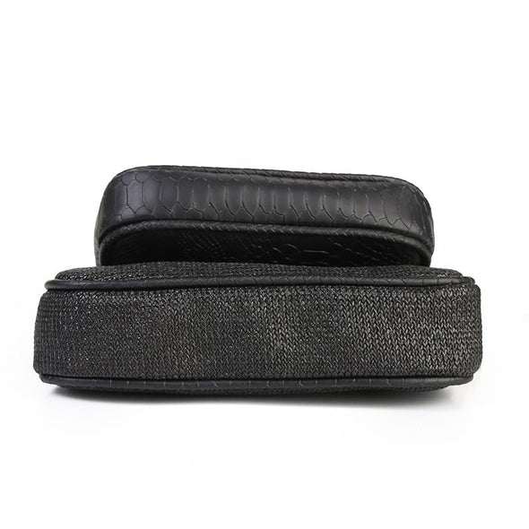 ANYA double pouch - BLACK