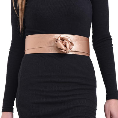 WRAP BELT - ROSE GOLD